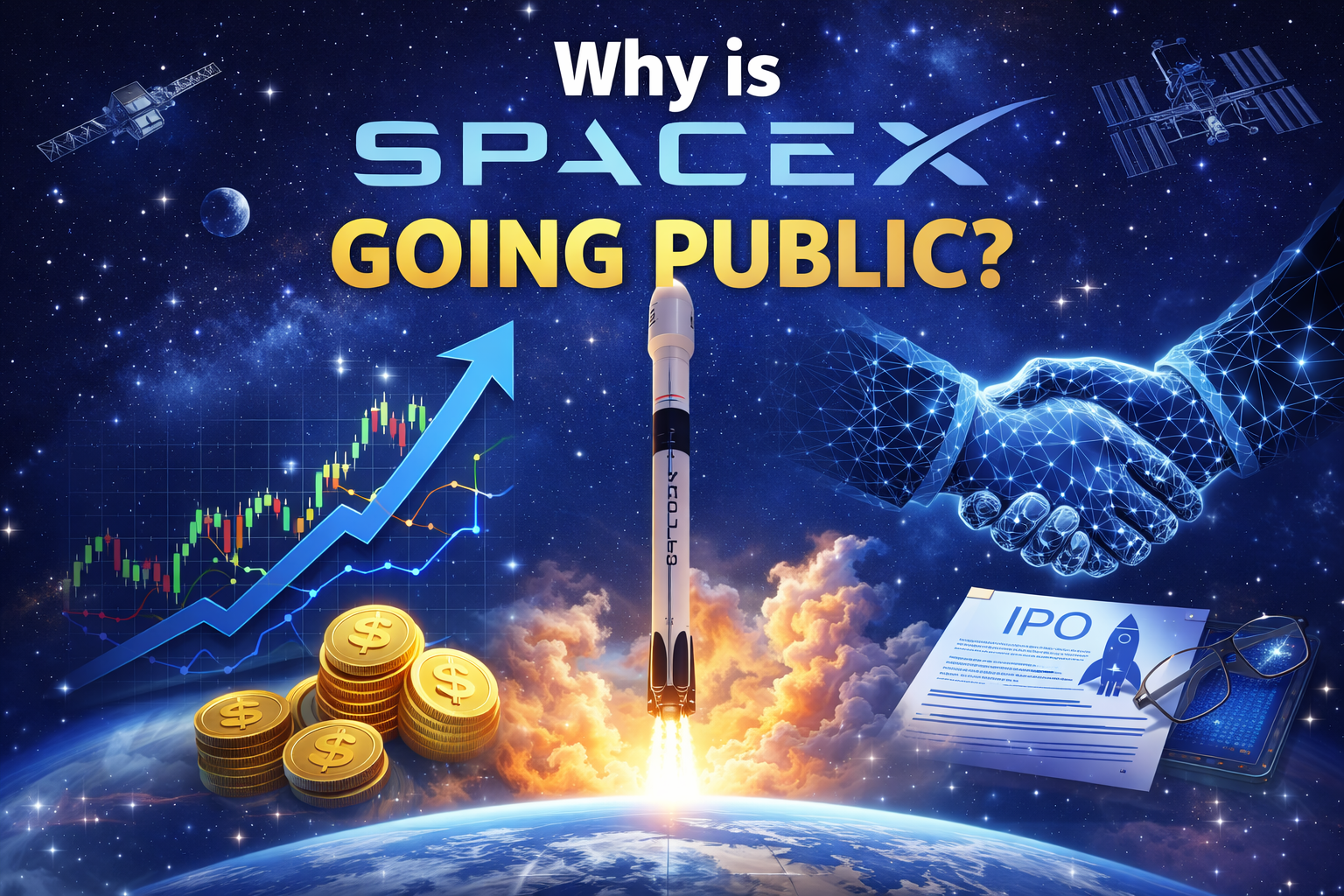 Why is SpaceX going public?