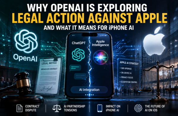 Why OpenAI Is Exploring Legal Action Against Apple and What It Means for iPhone AI 