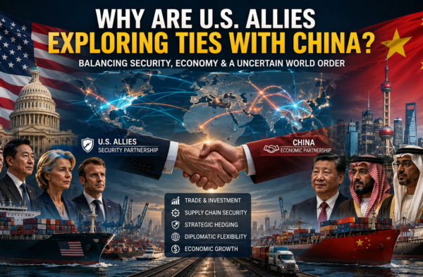Why are U.S. allies exploring ties with China?
