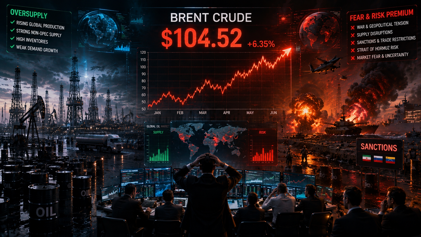 Supply Disruptions Outside the Middle East