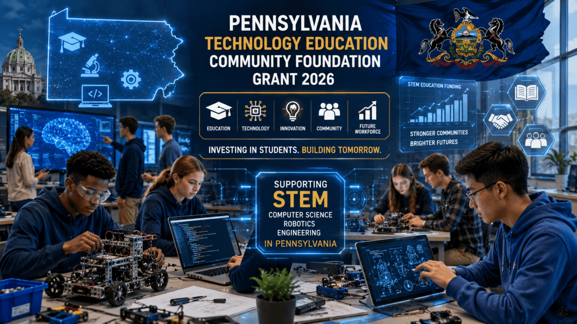 Pennsylvania technology education community foundation grant 2026