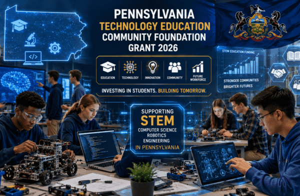 Pennsylvania technology education community foundation grant 2026