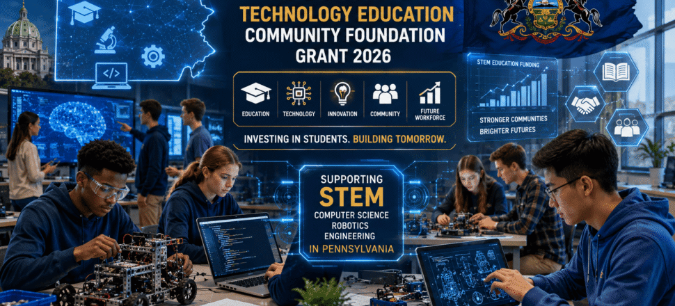 Pennsylvania technology education community foundation grant 2026