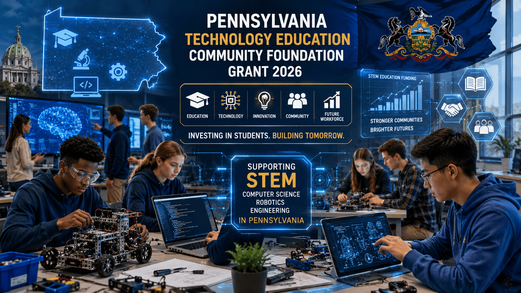 Pennsylvania technology education community foundation grant 2026