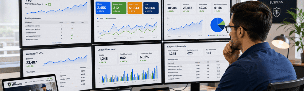 Pest control digital marketing agency
