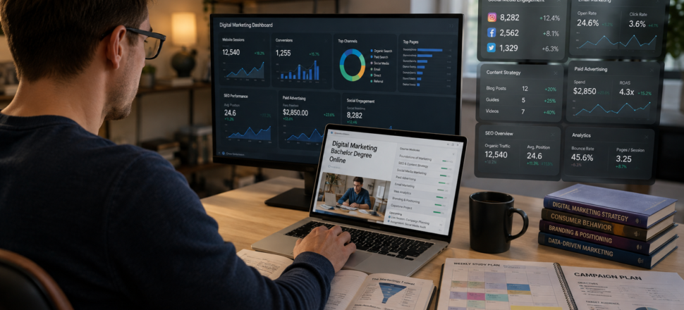 Digital Marketing Bachelor Degree Online 