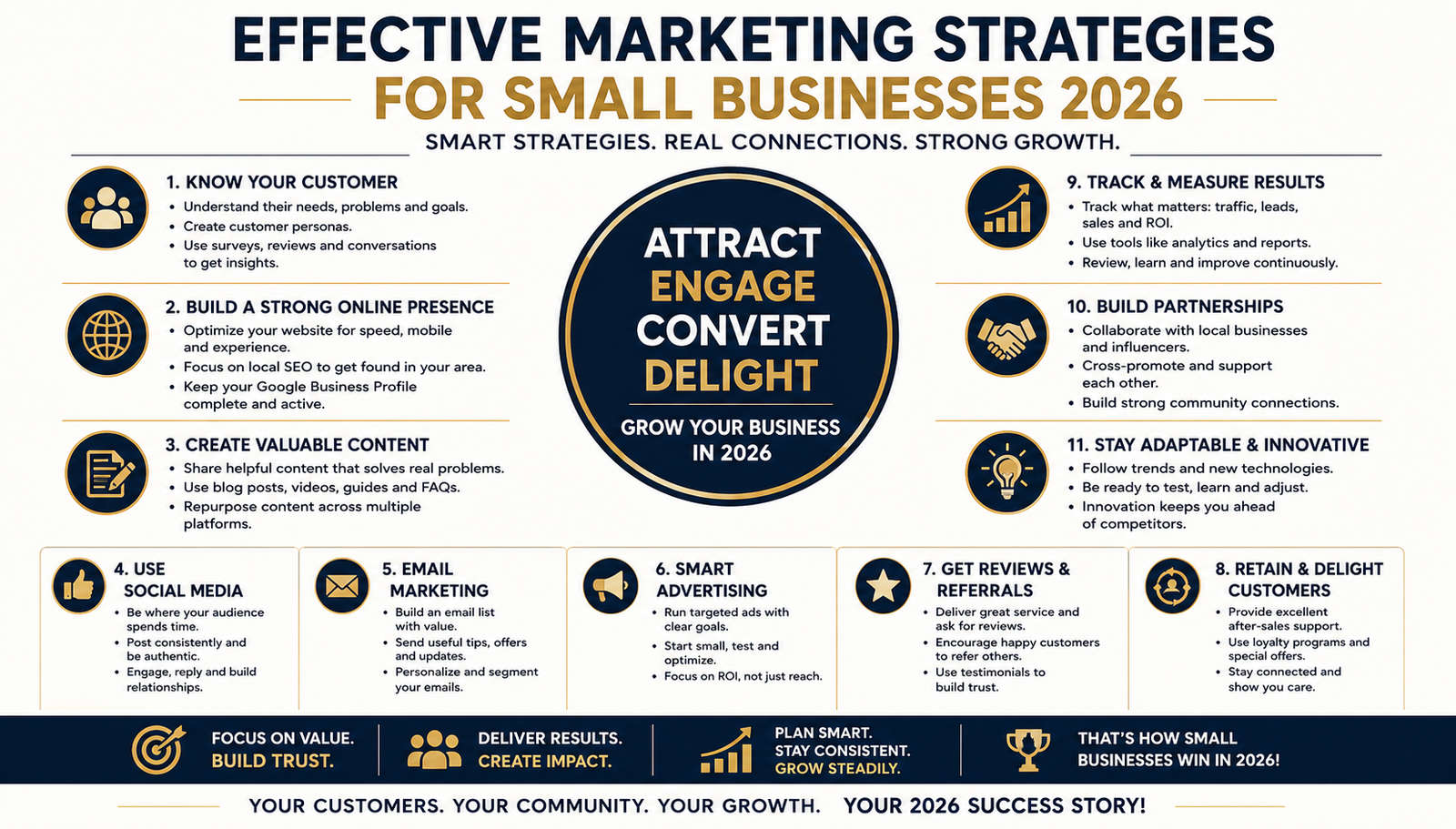 Effective marketing strategies small businesses 2026