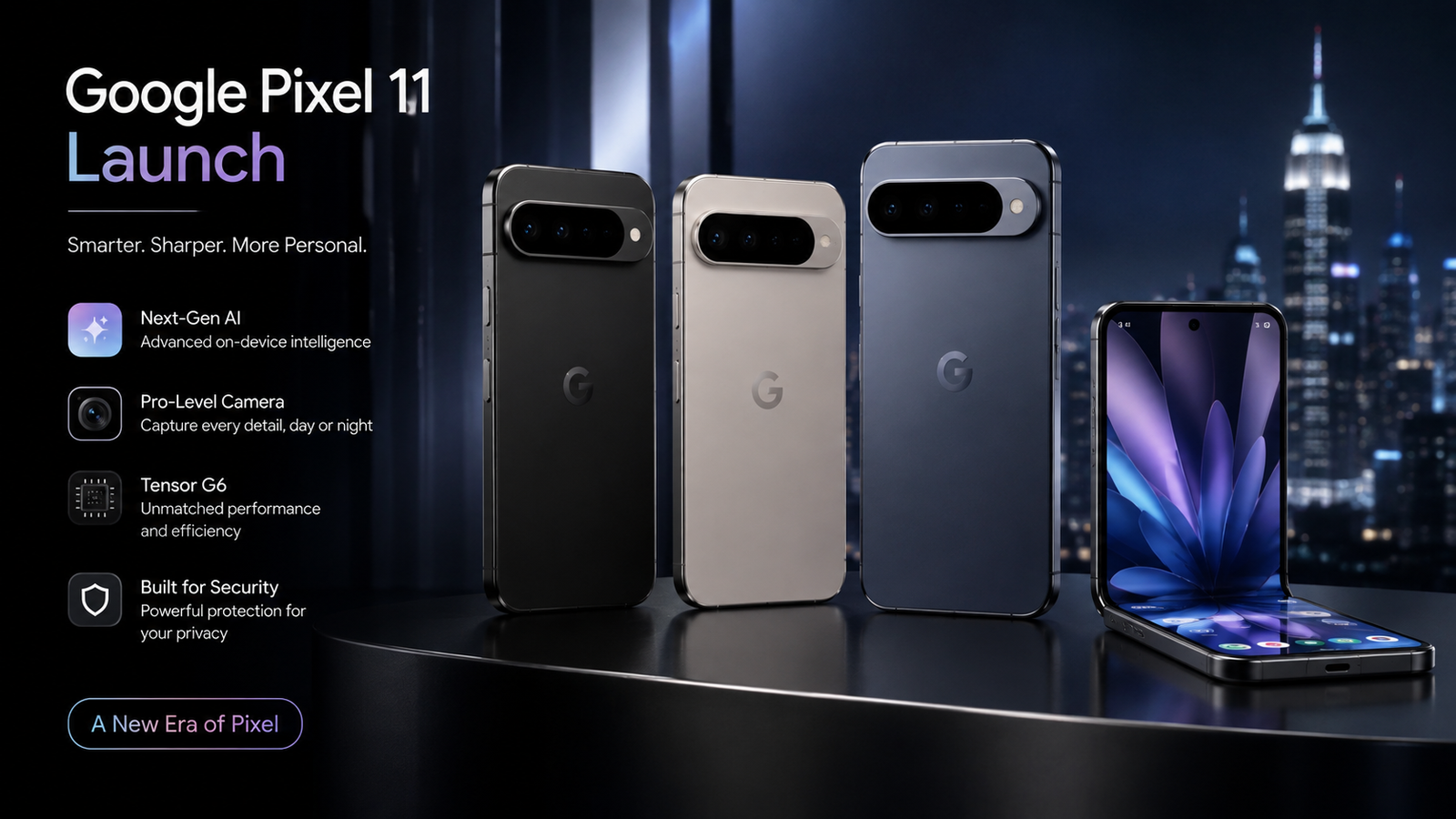 Google Pixel 11 launch 