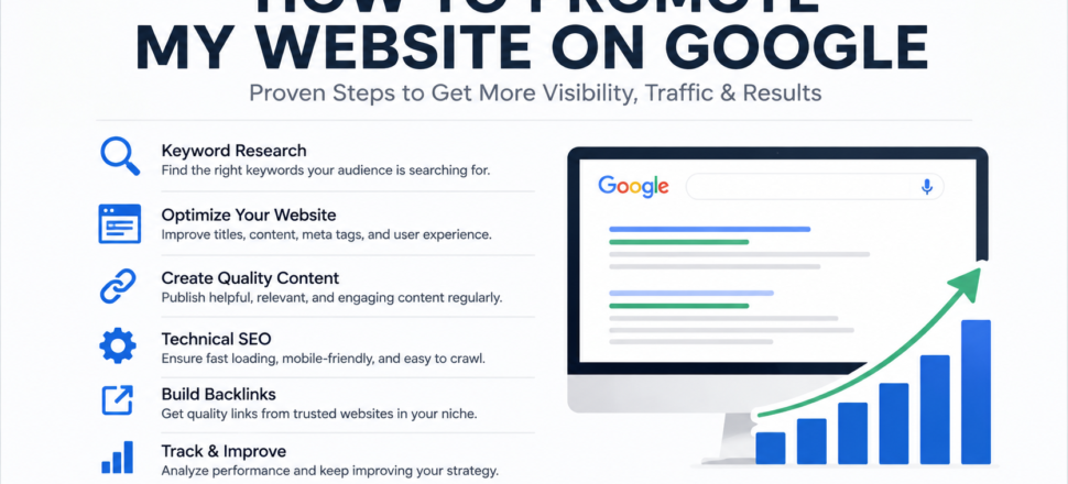 How to Promote My Website on Google