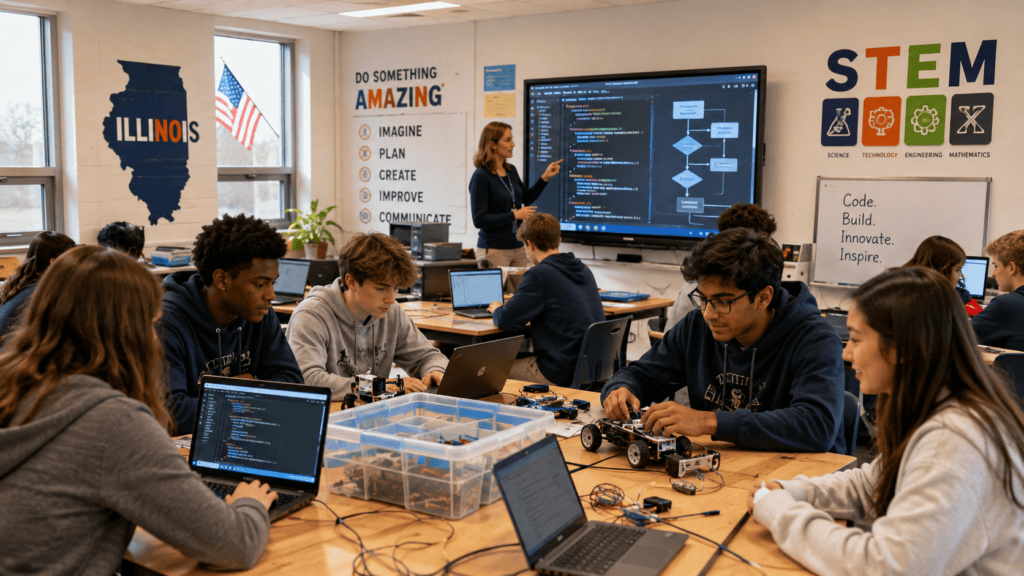 Illinois technology education community foundation grant 2026
