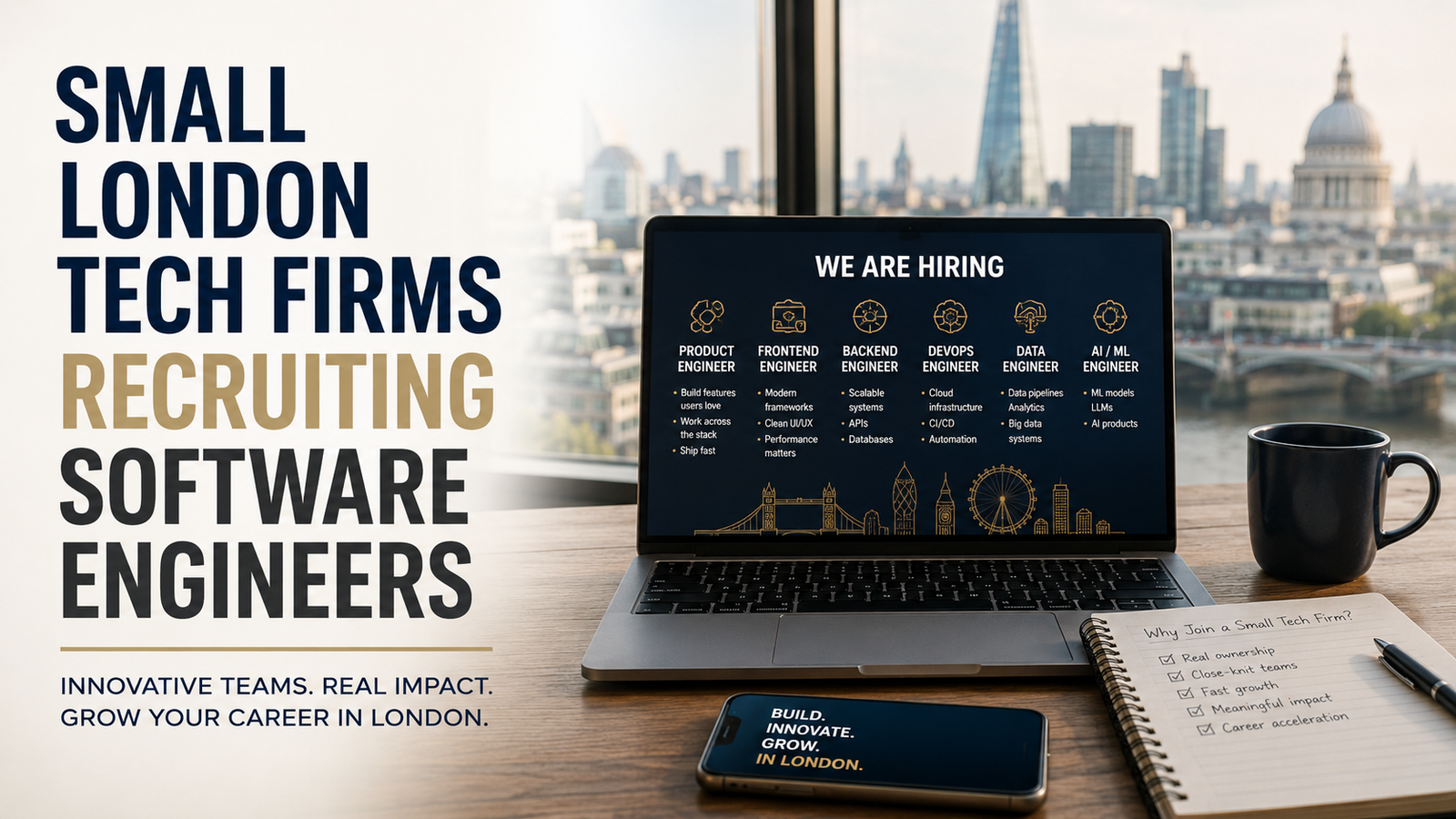Small London Tech Firms Recruiting Software Engineers