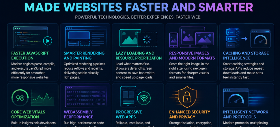 Tech Ideas That Made The Web Move Quicker