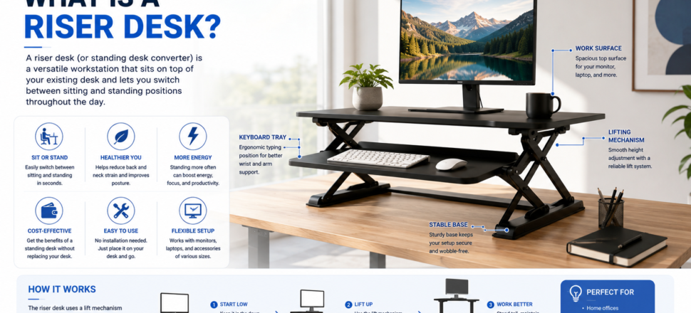 What is a Riser Desk What is a Riser Desk