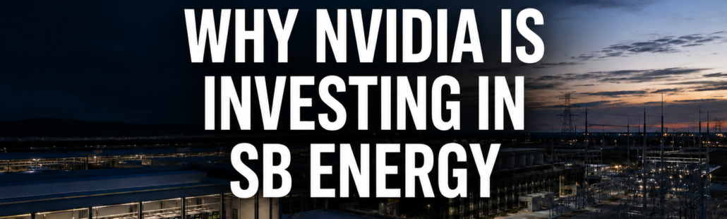Why Nvidia is investing in SB Energy Why Nvidia is investing in SB Energy