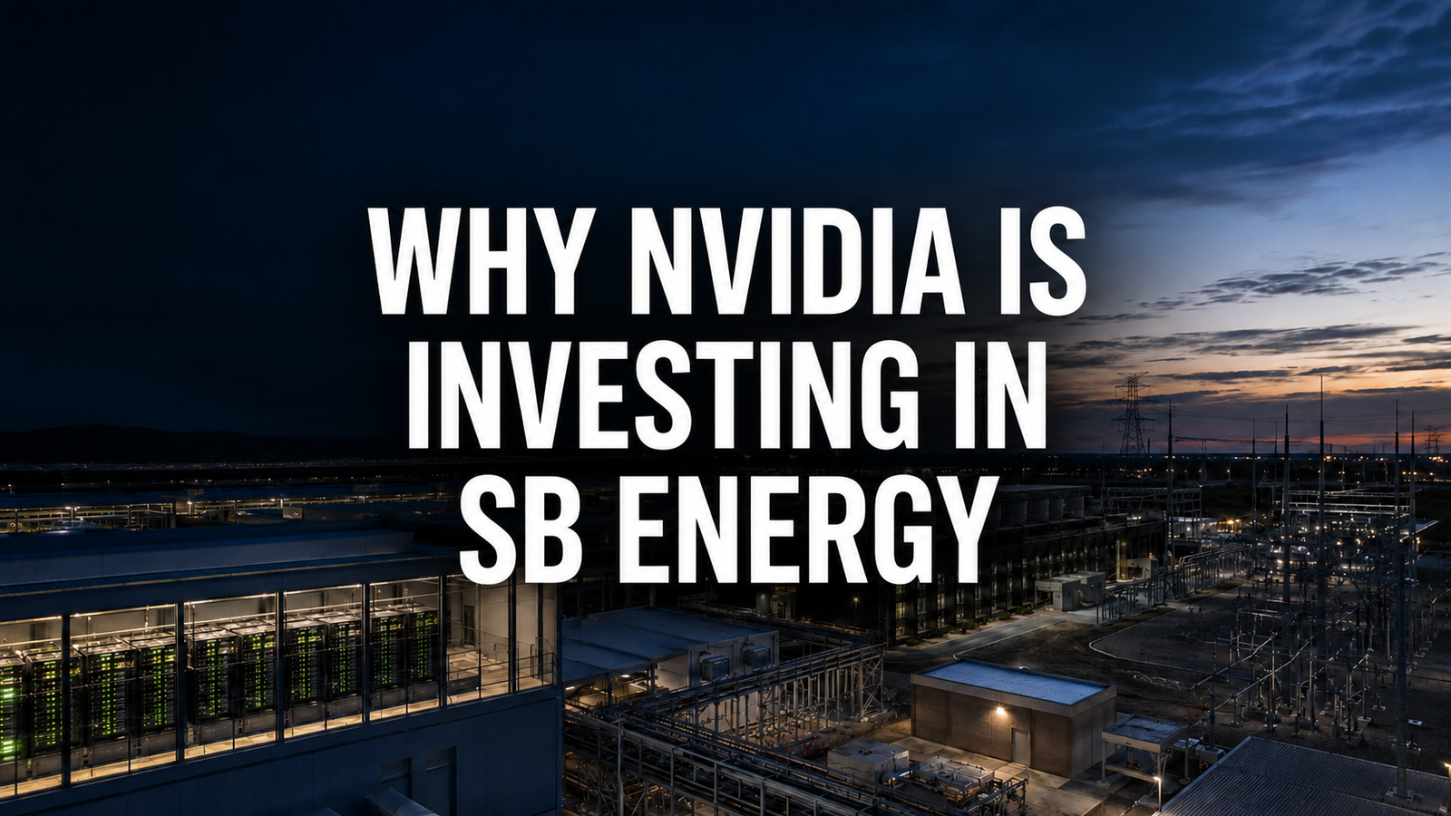 Why Nvidia is investing in SB Energy