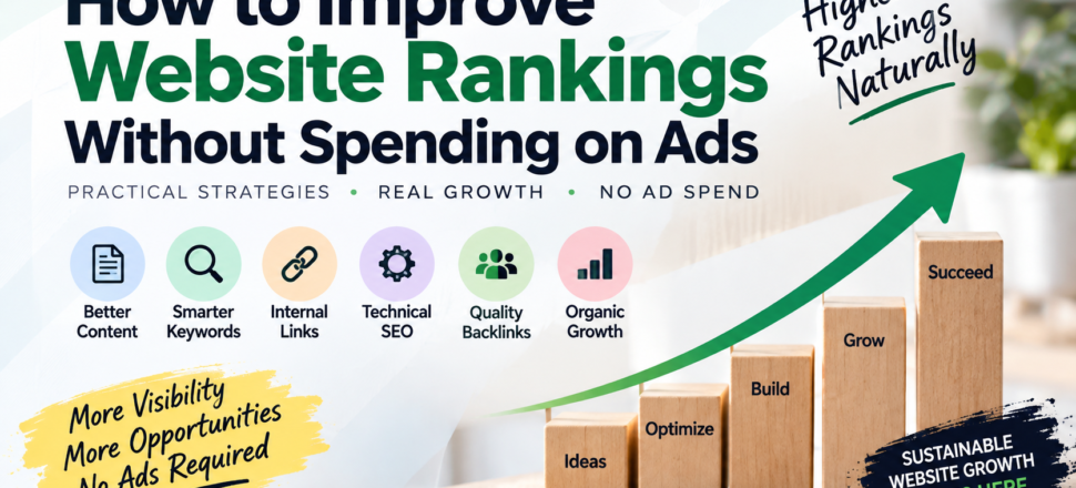 How to improve website rankings without spending on ads How to improve website rankings without spending on ads