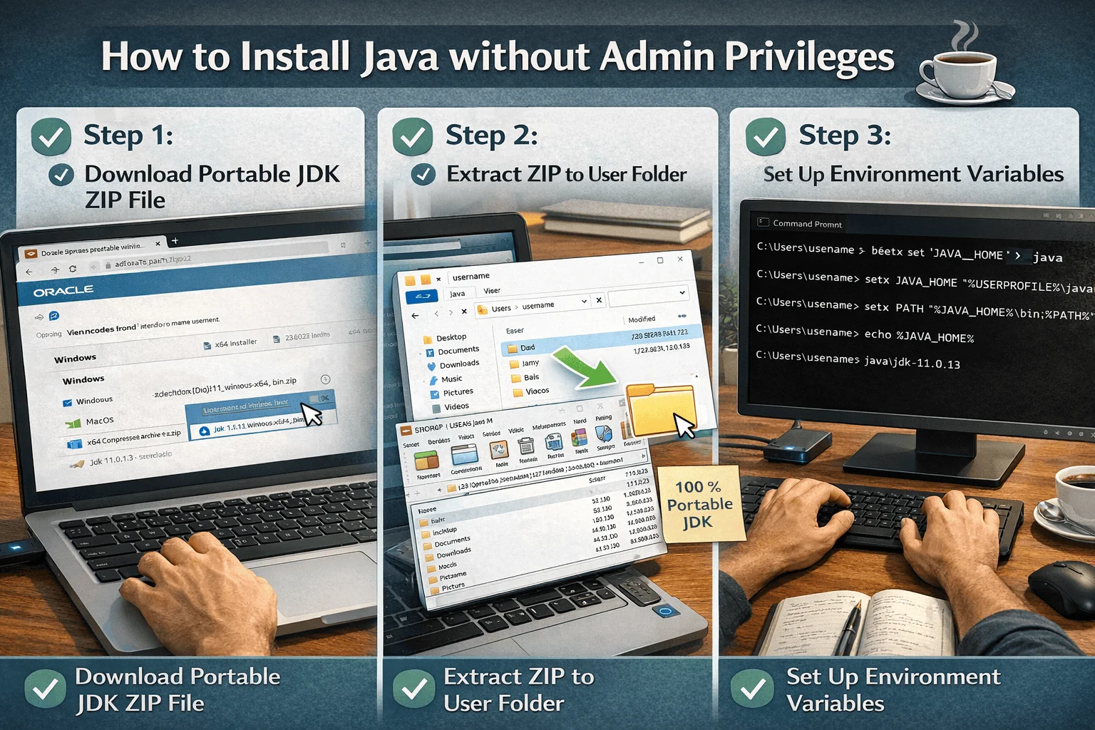 Creating a Portable Java Launcher (Optional but Recommended)