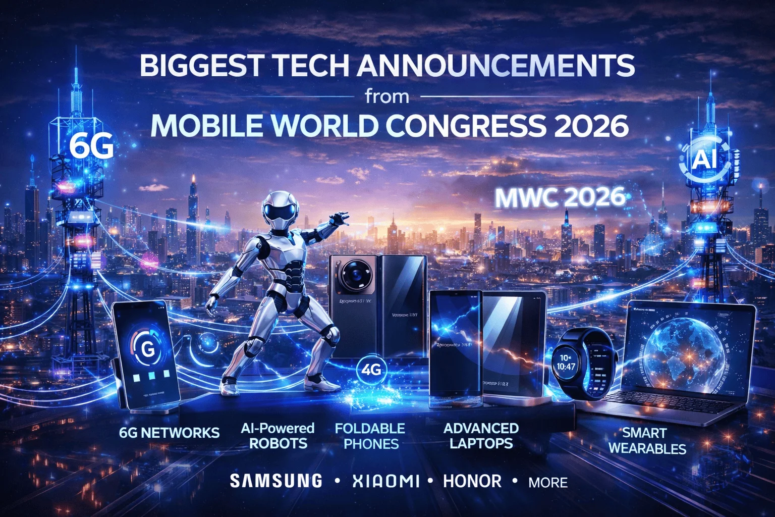 Biggest Tech Announcements from Mobile World Congress 2026