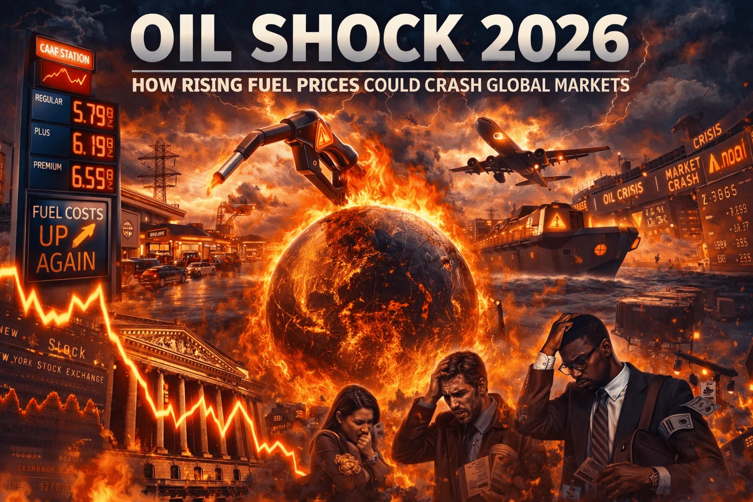 Oil Shock 2026: How Rising Fuel Prices Could Crash Global Markets