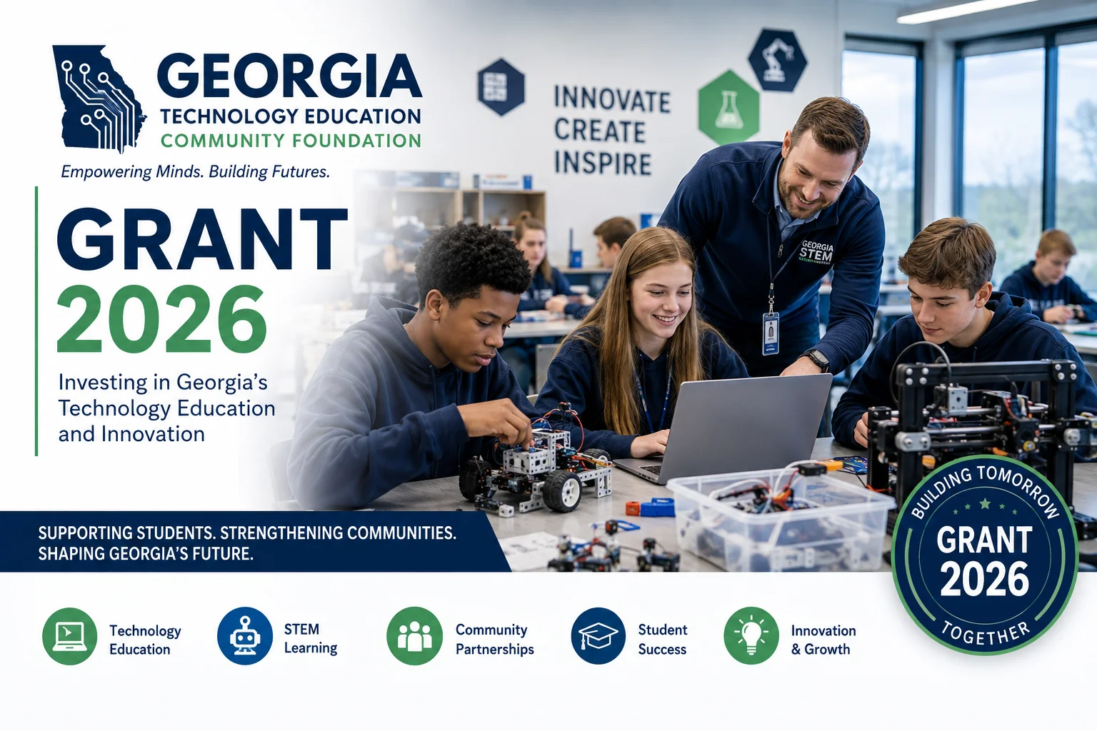Georgia technology education community foundation grant 2026 