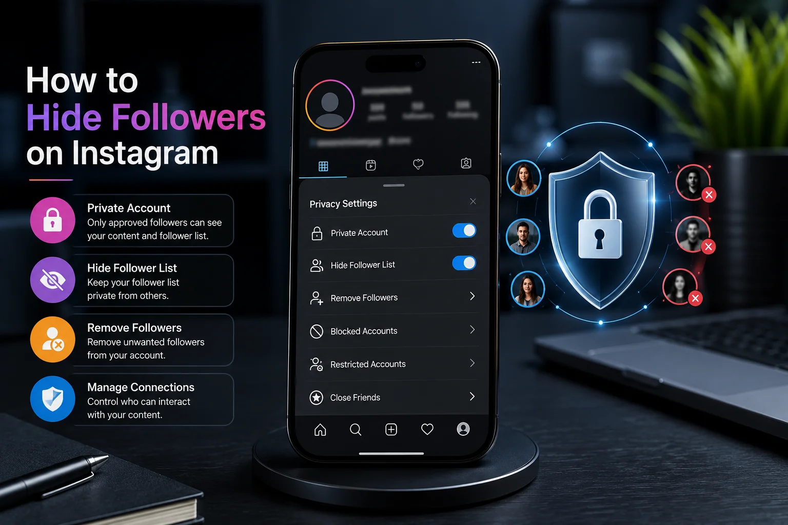 How to Hide Followers on Instagram 