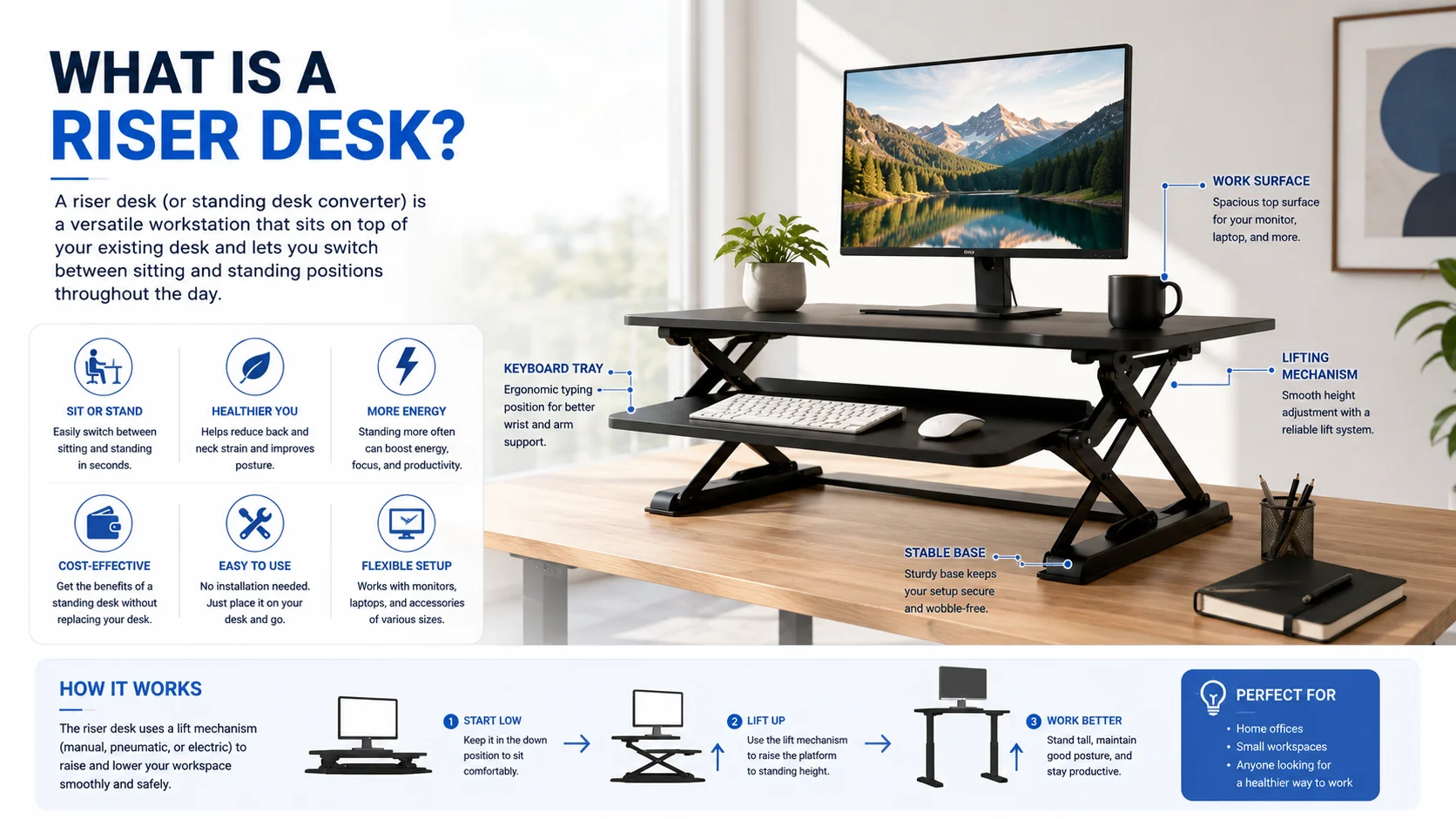 What is a Riser Desk